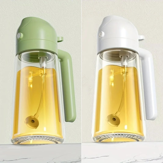 ✨HOT SALE 2-in-1 Glass Oil Sprayer & Dispenser