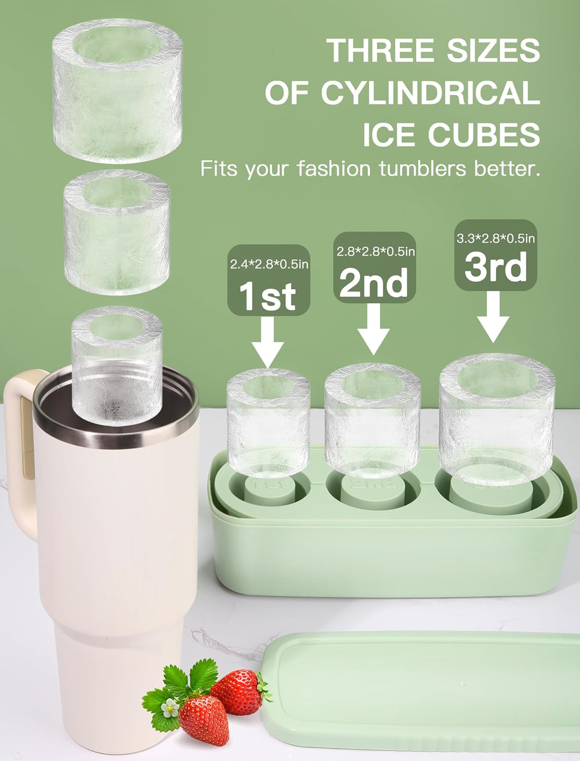 Tumbler Ice Cube Mold